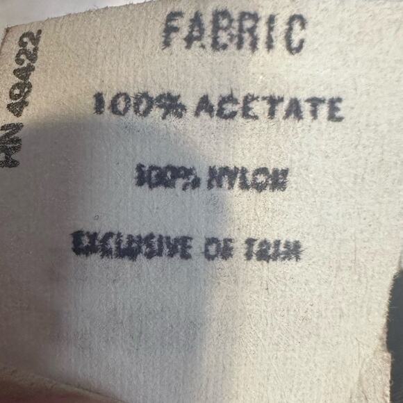 VTG 70s Gunne Sax black white stripe Women dress size 5 whimsygoth emo grunge - Picture 13 of 15